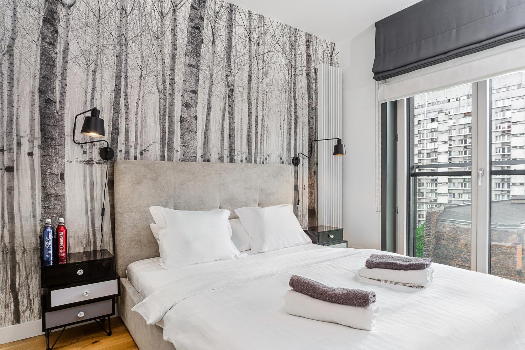 Luxury Apartments Mennica Residence With Parking Warsaw Luaran gambar